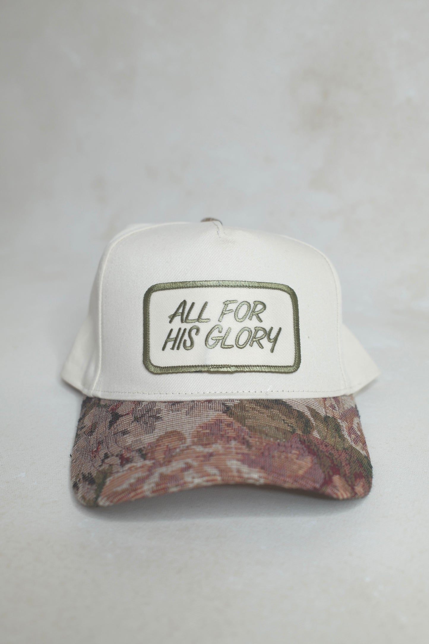 All for His glory hat— Mauve