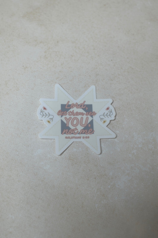 Quilt Patch Sticker