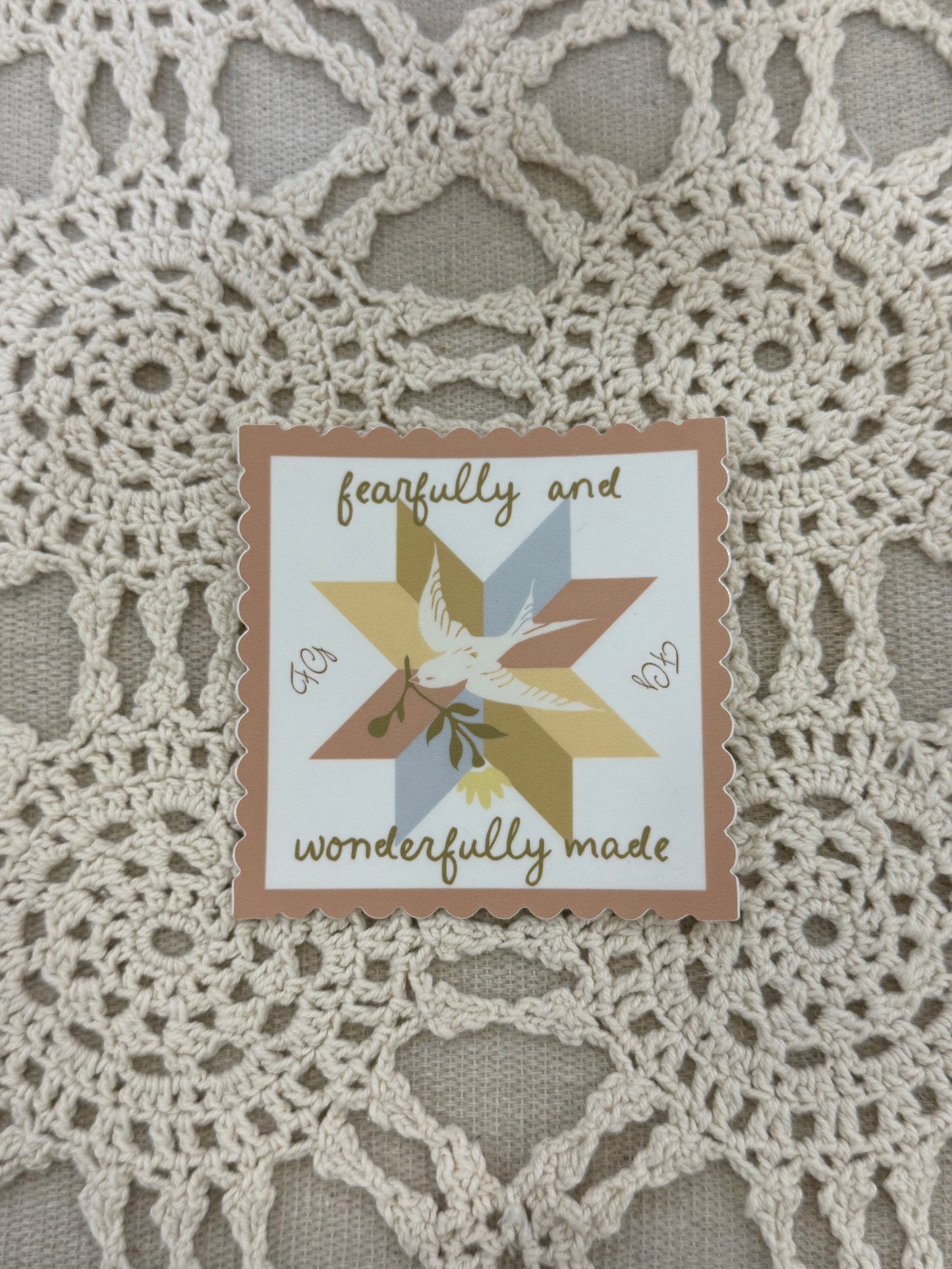 The Foil Garden Stamp Sticker